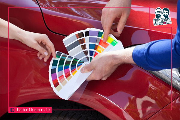 خدمات رنگ سازی خودرو در فابریک کار